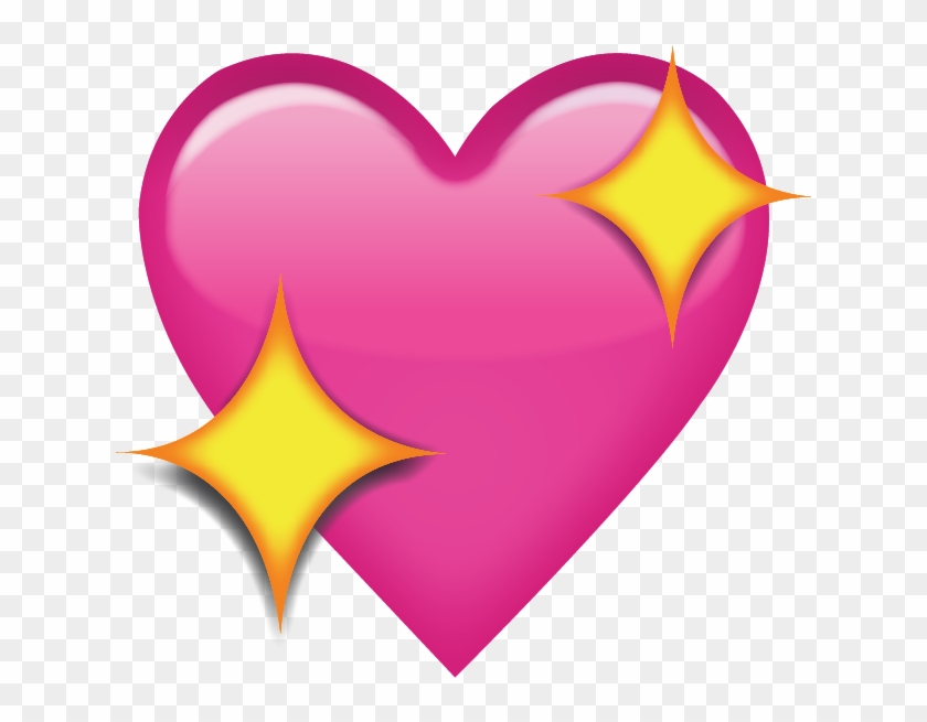 Pink Heart Emoji Transparent #108125