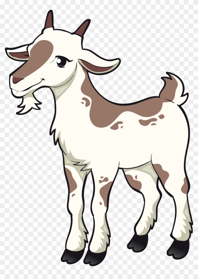 Goat Sheep Clip Art - Three Billy Goats Gruff Clipart #108171