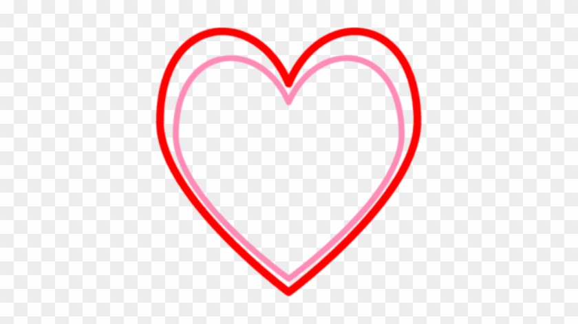 Texas - Heart - Clipart - Pink And Red Heart #108187