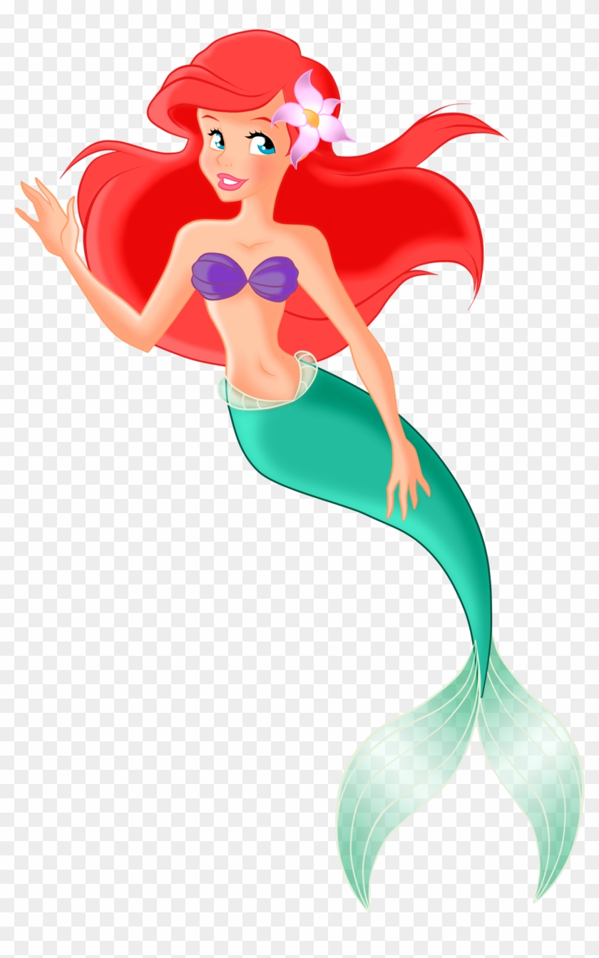 Little Mermaid Clip Art - Little Mermaid Clipart Transparent #108189