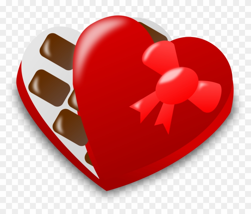 Valentine Day Icon - Valentine Chocolate Clip Art #108438