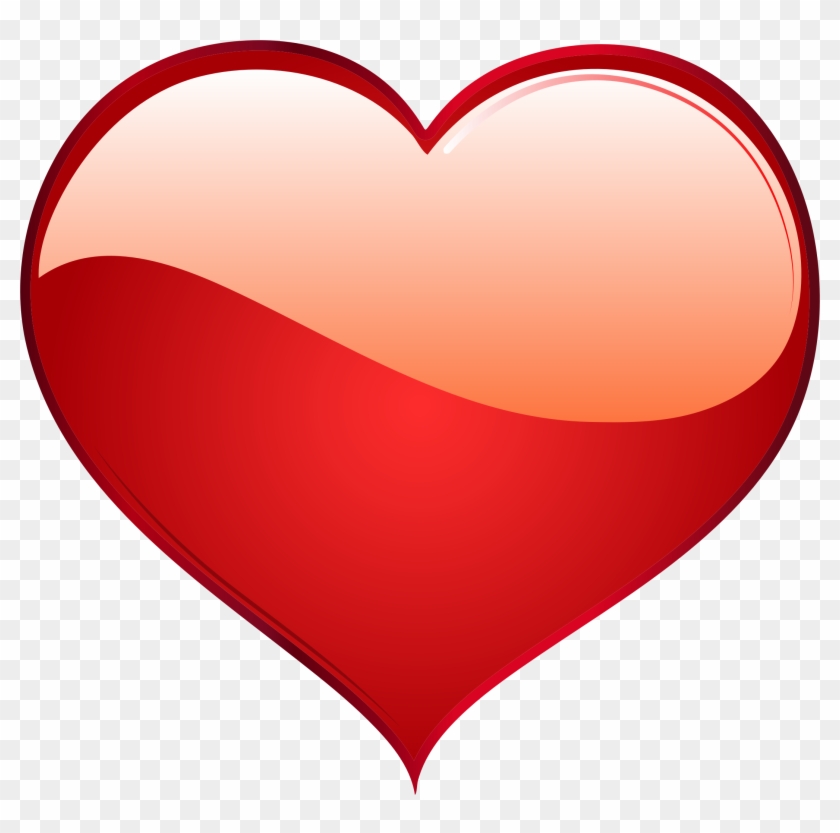 Big Red Heart Picture - Tierno Imagenes De Amor #108490