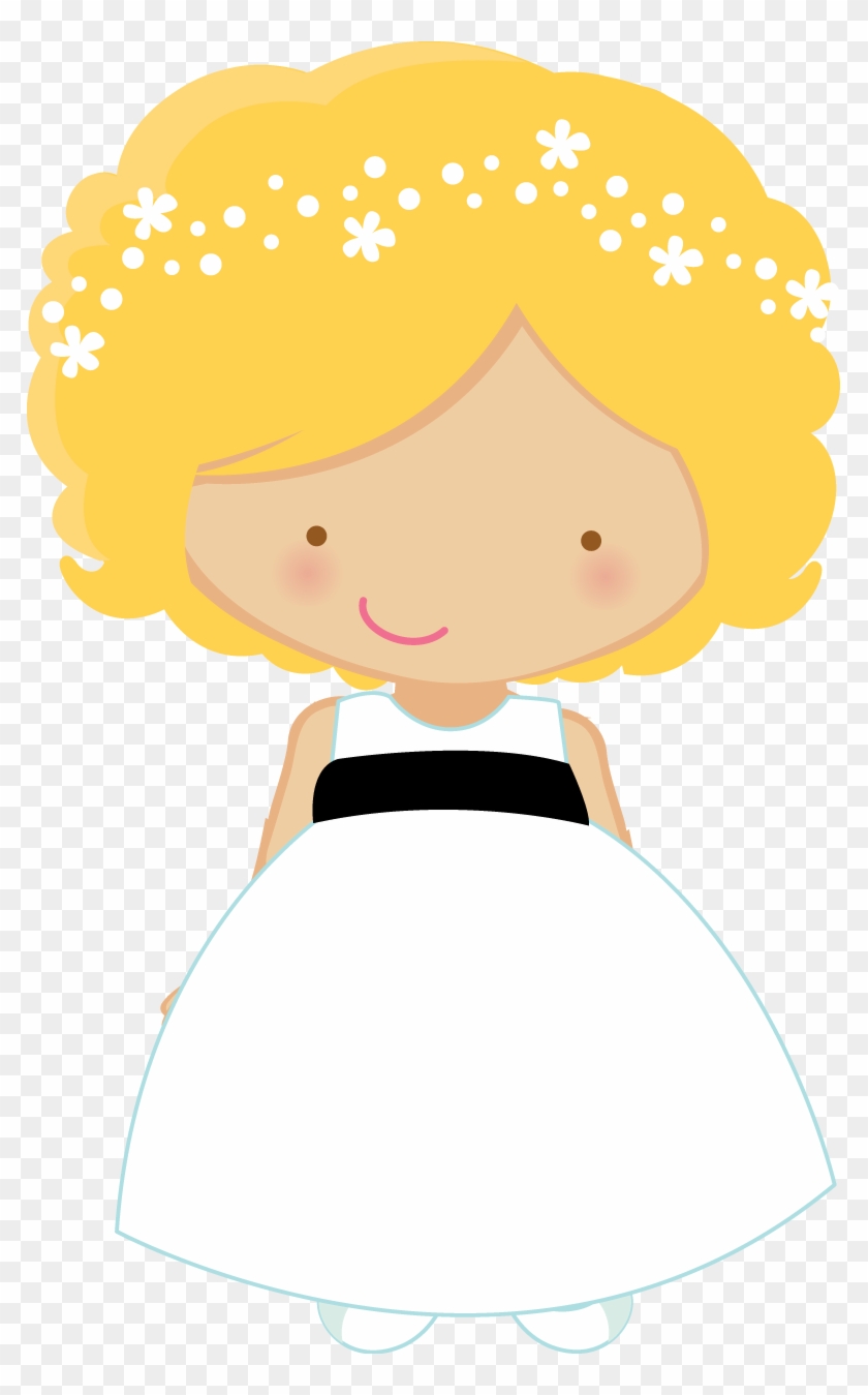 Novia - Cartoon Image Flower Girl #108786