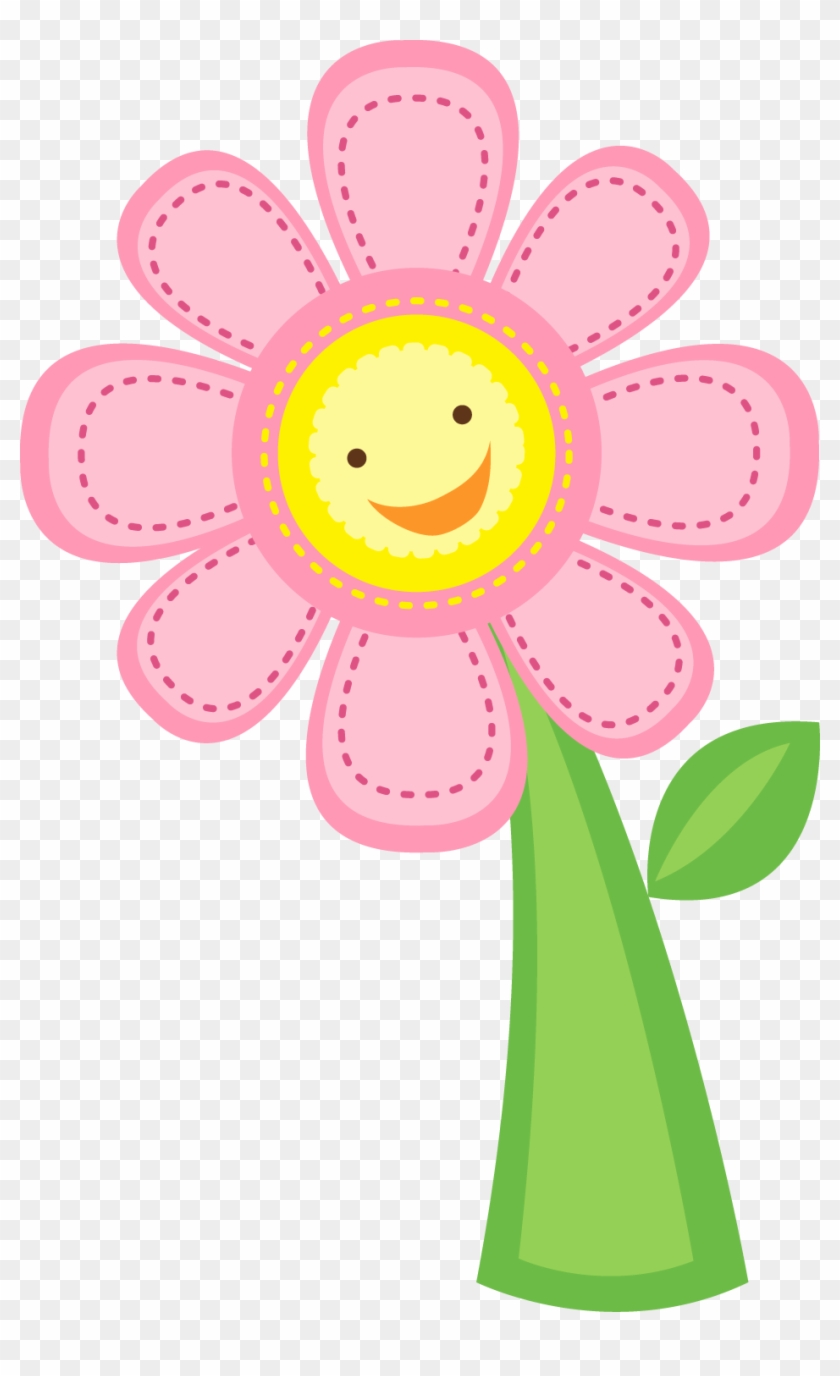 Baby Shawer, Clipart Baby, Bear Girl, Flower Clips, - Happy Flower Clipart #108906