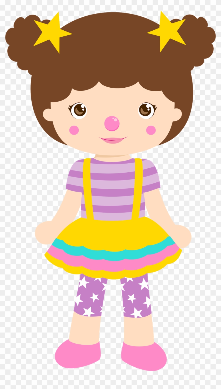 Search, Giovanna, Circus Party, Clipart, Creativity, - Palhacinha Do Circo Rosa #108913