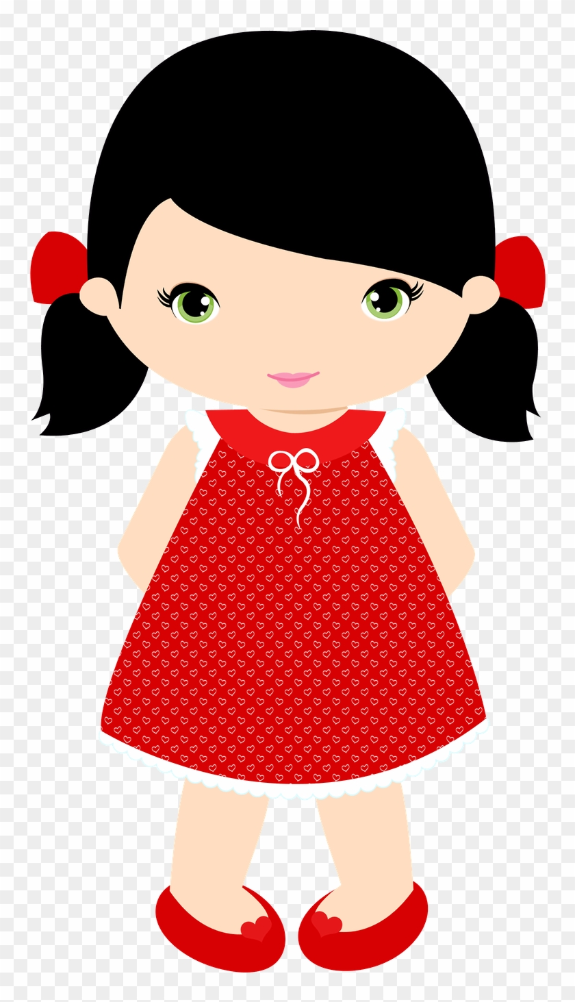 Preview - Minus - Clipart Little Girl #108989