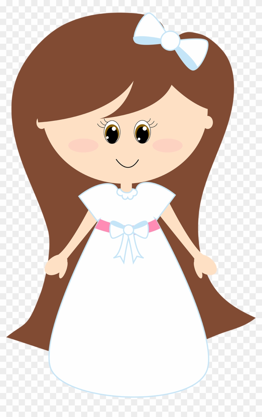 First Communion Minus - First Communion Girls Vector #109094