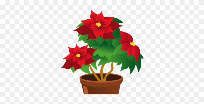 Christmas - Plant In A Pot Clipart #109096