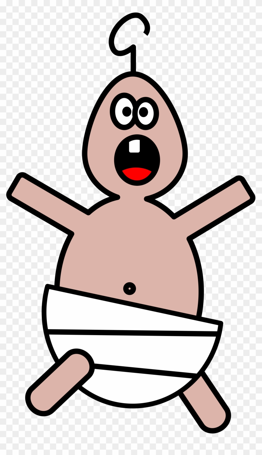 Swaddled Baby Clipart - Ugly Baby Clip Art #109347