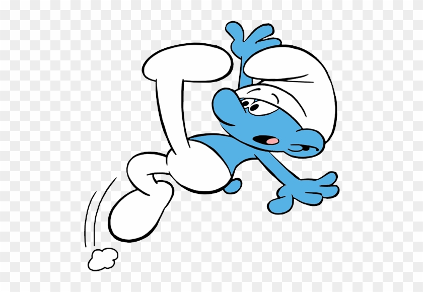 Clumsy-clipart - The Smurfs #109370