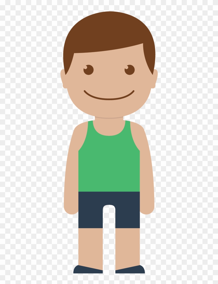 Little Boy Clipart Standing Boy - Little Kid Icon Png #109404