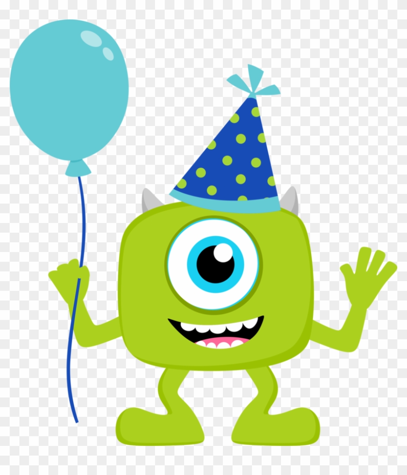 Baby Monsters Party Clipart - Monsters Inc Happy Birthday #109433