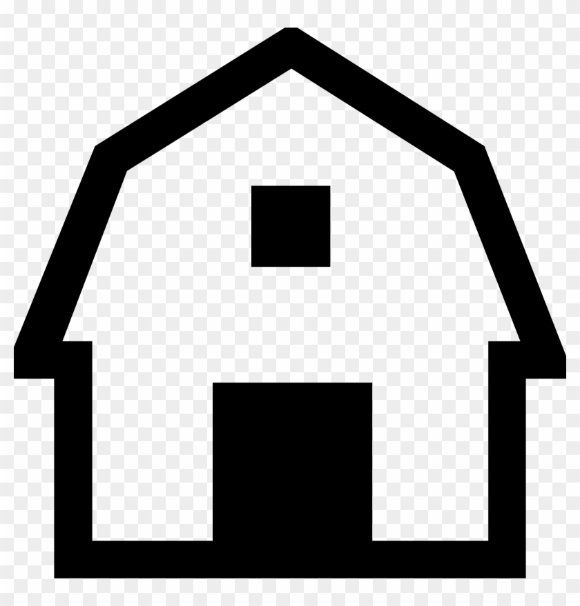 Barn Outline Clip Art Related Keywords - Barn Silhouette Clip Art #109506