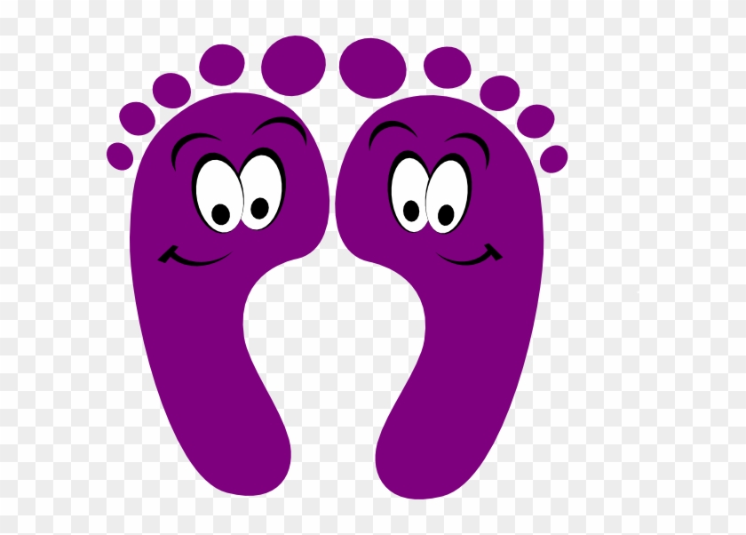 Purple Clipart - Happy Feet Clipart #109716