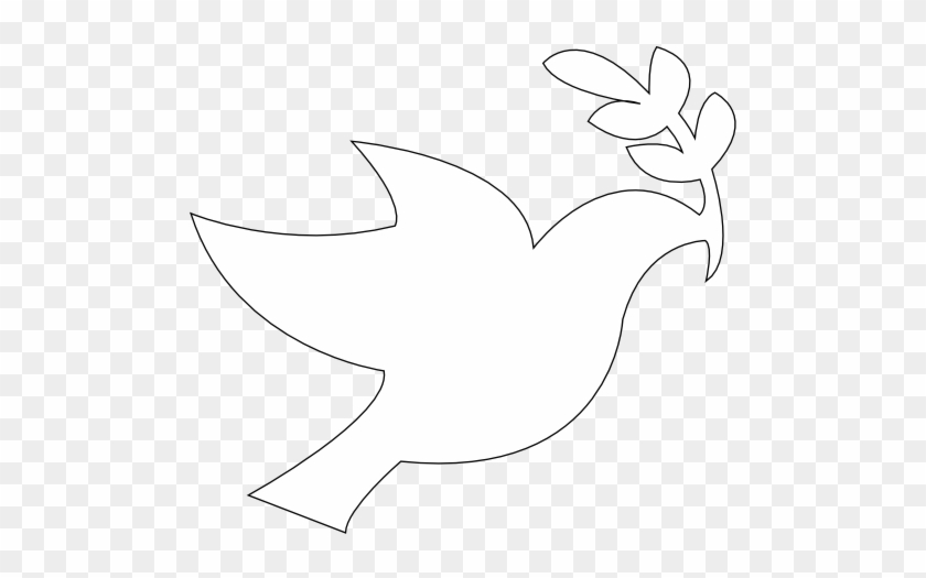 See Here Dove Clip Art Images Free Download - White Dove Peace Symbol #109745