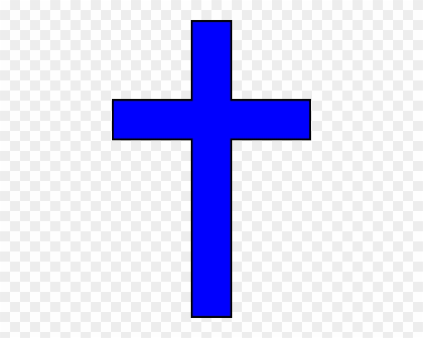Blue - Cross - Clipart - Blue Cross Clipart #109987