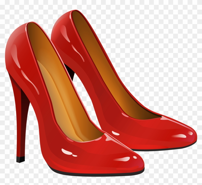 Dorothy Red Shoes Clipart - High Heels Png #110049