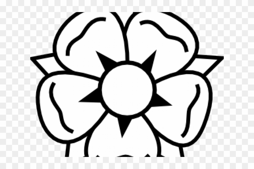 Cliparts Flower Tattoo - Easy Cool Coloring Pages - Free Transparent PNG  Clipart Images Download