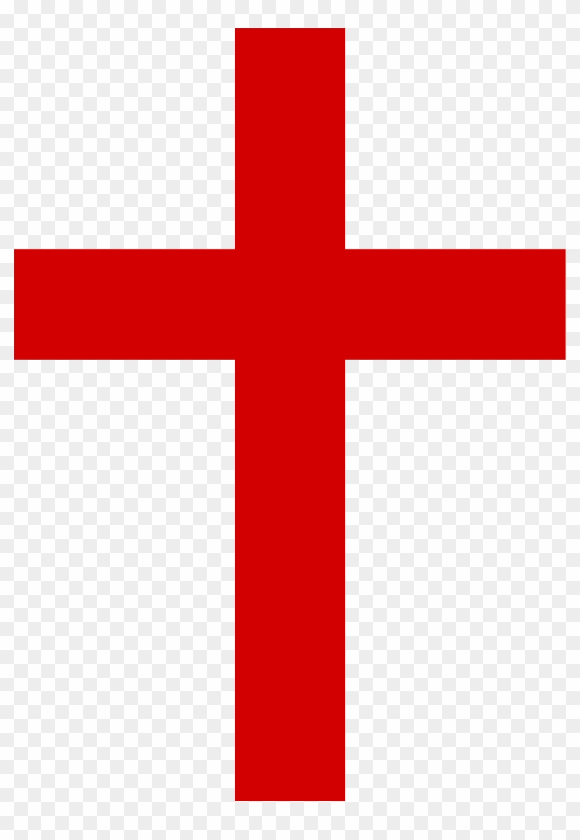 Free Cross Clipart - Red Christian Cross Png #110072