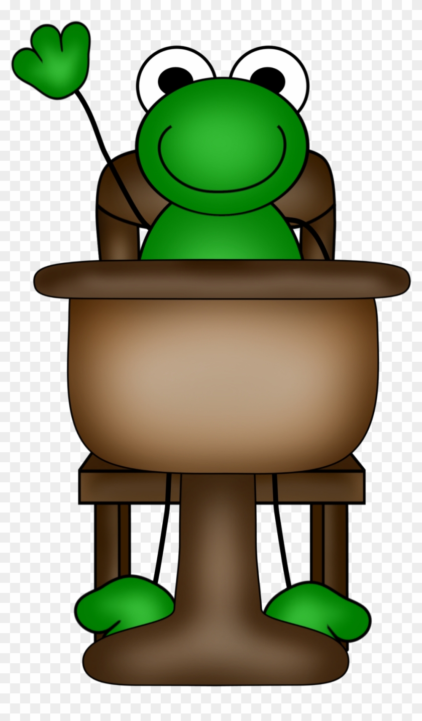 Amphibian Clipart Teacher - Frog School Clipart #110277