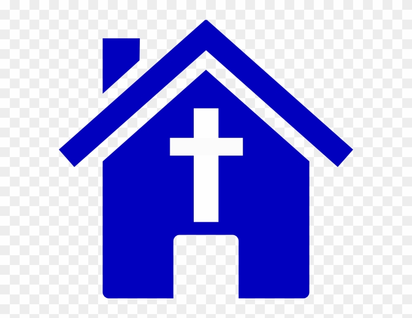 Church Clipart Online - Home Vector Png Blue #110302