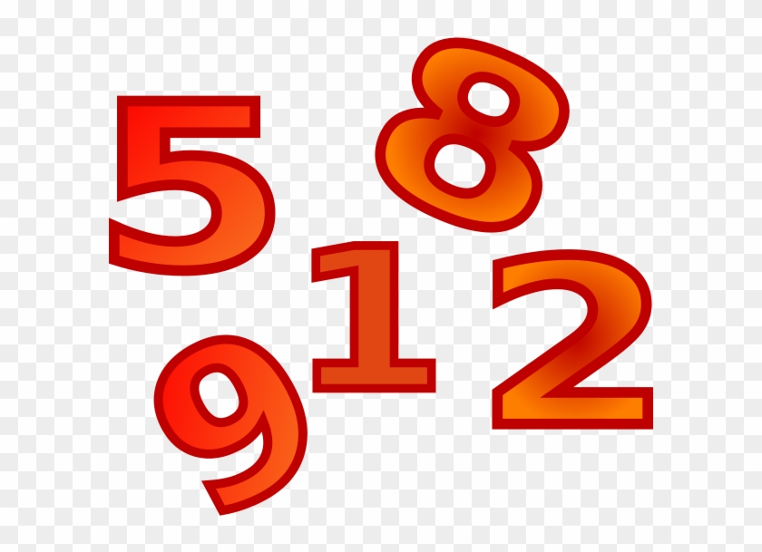 Numbers Clip Art At Clker - Numbers Clipart Png #110560