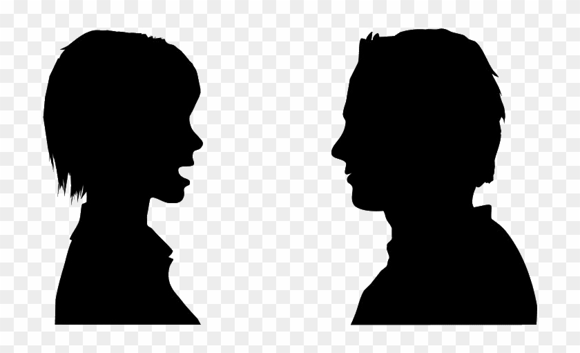 People Speaking Cliparts - Partner Talk Clipart #110640