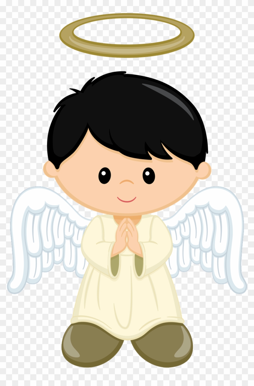 Clip Art, Printable, Baptism Centerpieces, Baptism - Boy Angel Clipart #110732