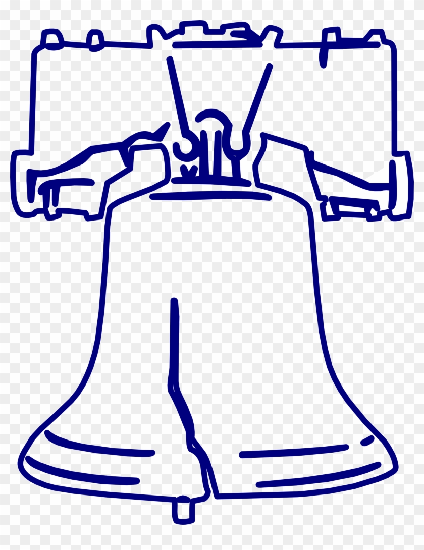 Other Popular Clip Arts - Liberty Bell Coloring Page #110739