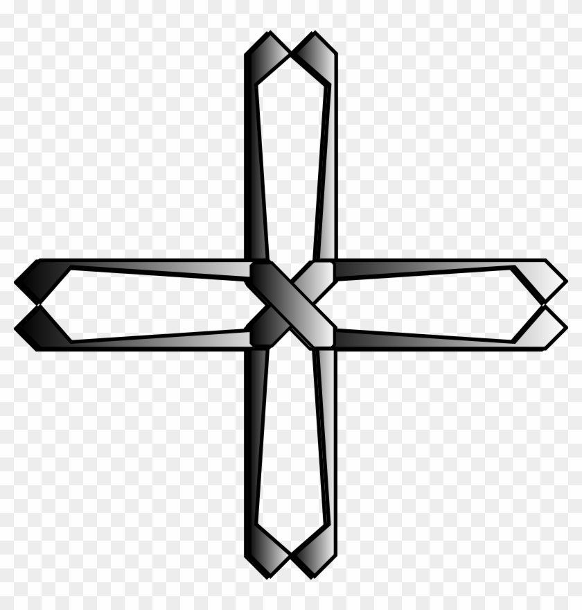 Catholic First Communion Cross Clip Art - Greek Cross #110862