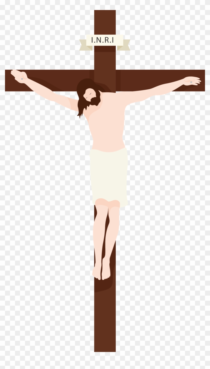 Jesus Chirist Clipart Png Image 01 1 - Jesus On Cross Png #110881