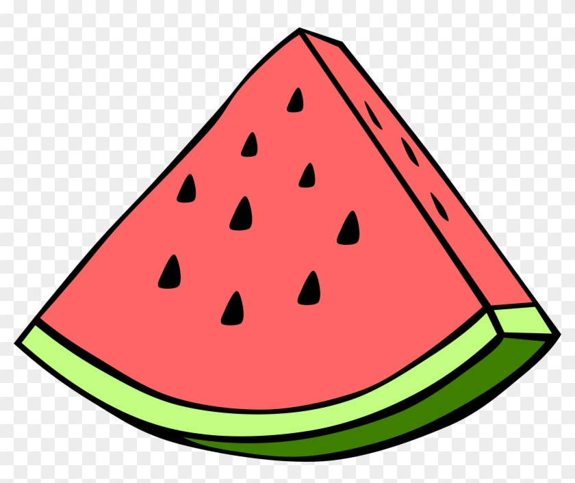 Simple Fruit Watermelon By Gerald G - Watermelon Png #110912