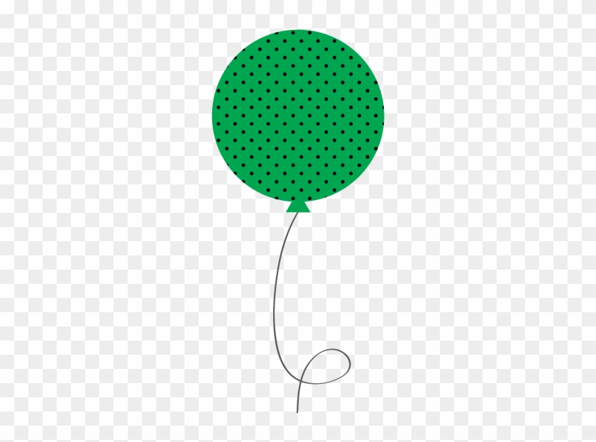 Birthday Balloons Clipart - Green Birthday Balloons Clipart #111165