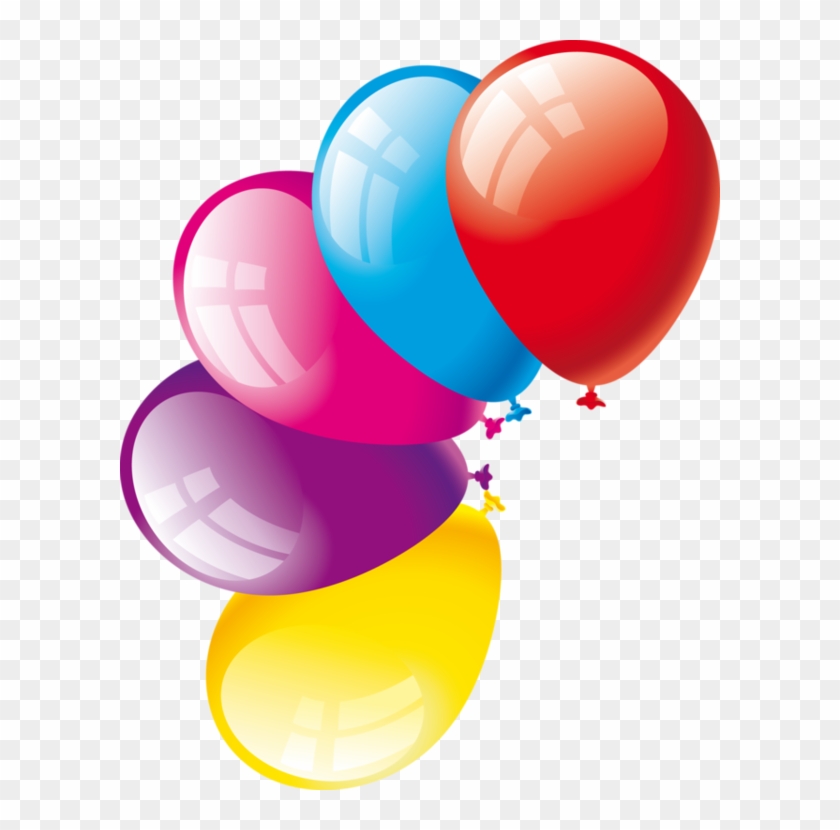 Birthday Clipartcard - Globos .png #111176