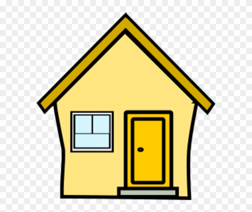 Gelbes Haus Yellow House - Yellow House Clipart #111267