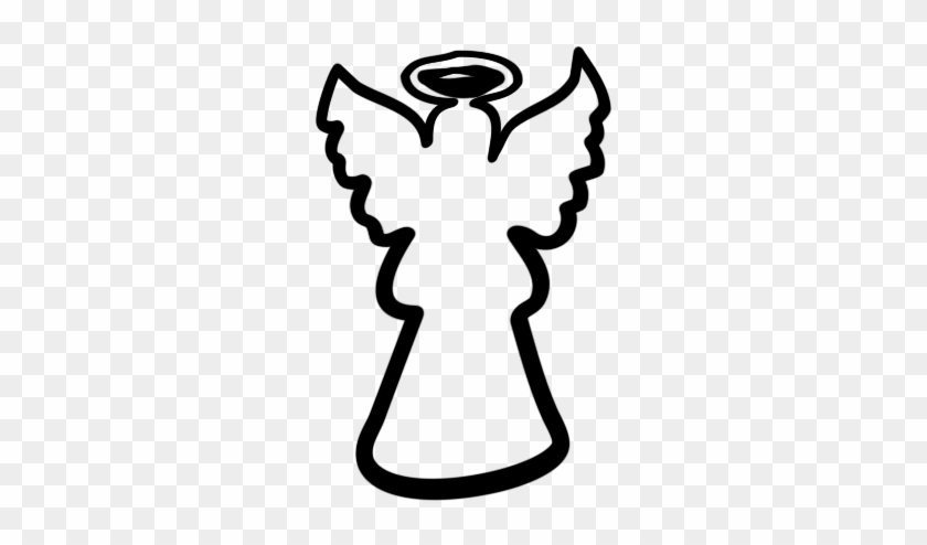 Angel With Halo Icon - Angel Clipart #111396