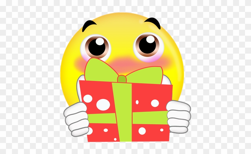 Free Gift Giving Emoji - Giving Emoji Png #111461