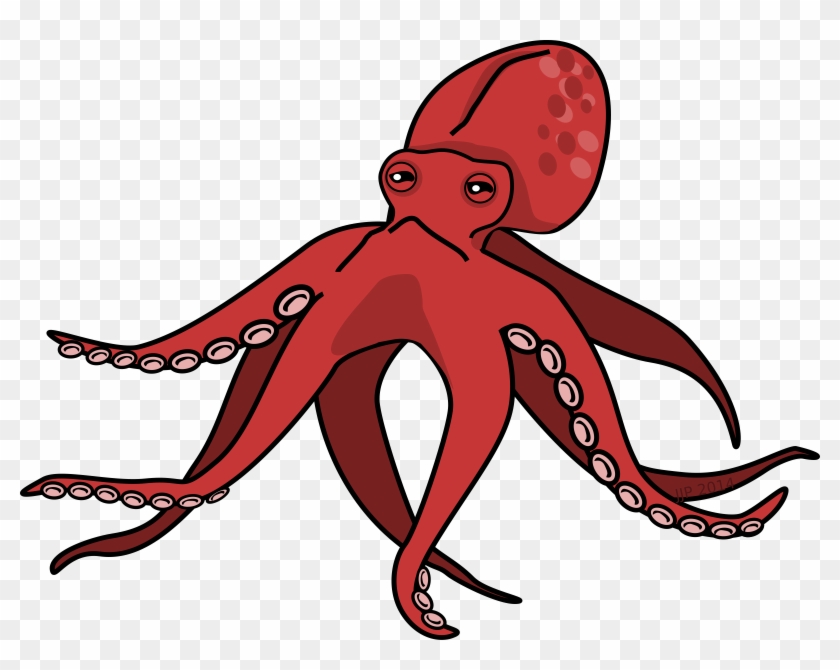 Cartoon Baby Octopus Clipart, Cartoon Octopus Clip - Octopus Clipart #111489