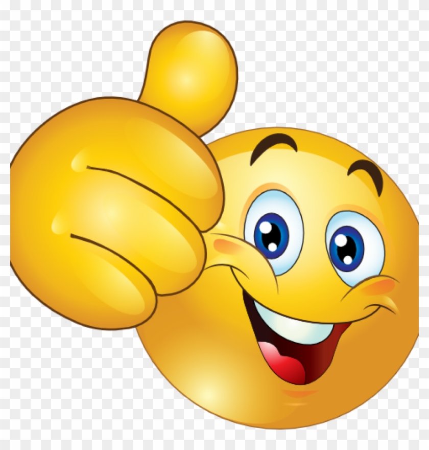 Thumbs Up Clipart Free Thumbs Up Happy Smiley Emoticon - Smiley Face Thumbs Up #111610