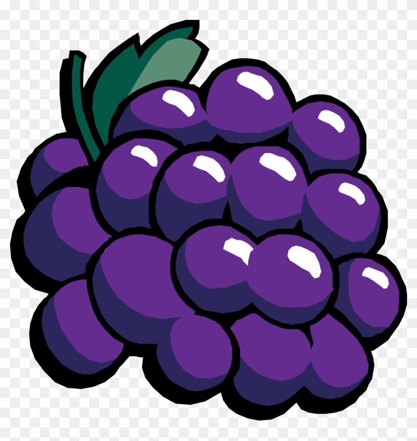 Green, Food, Fruit, Wine, Grapes, Cartoon, Purple - Grapes Clipart #111629