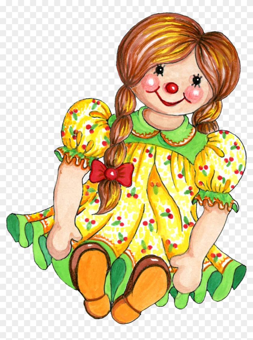 Dolls Clipart - Toy Doll Clipart Png #111697