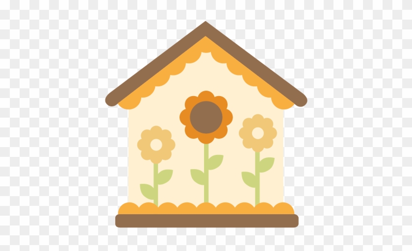 Bird House Clipart Svg - Cute Bird House Png #111753