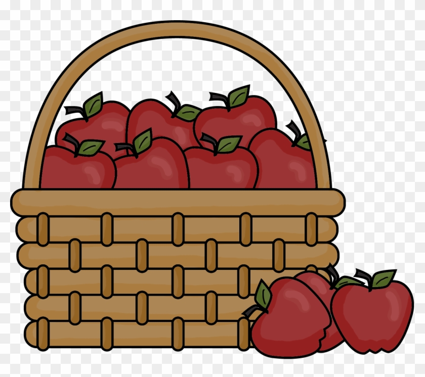 Free Clipart Basket Of Apples Best Apple 21642 Clipartion - Apples In A Basket Clipart #111775