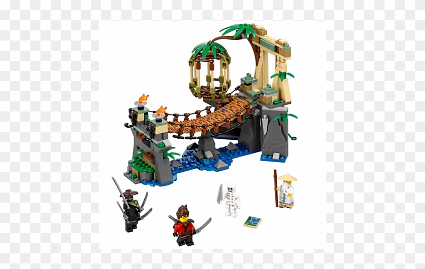 Jungle Garmadon Showdown On The Jungle Bridge With - Lego 70608 Ninjago Movie Master Falls #589184