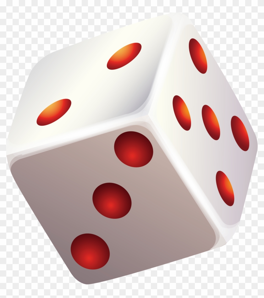 Mahjong Dice Game - Red Dice Cute Png #589201