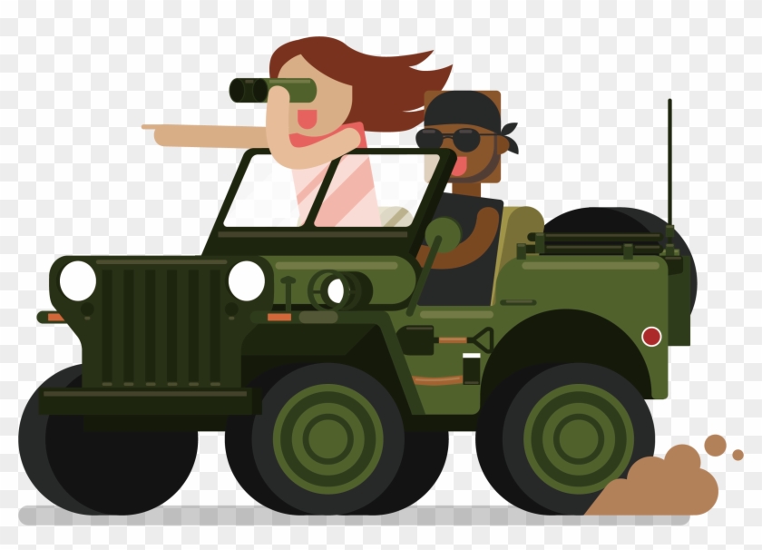 Car Jeep Illustration - Car Jeep Illustration #589239