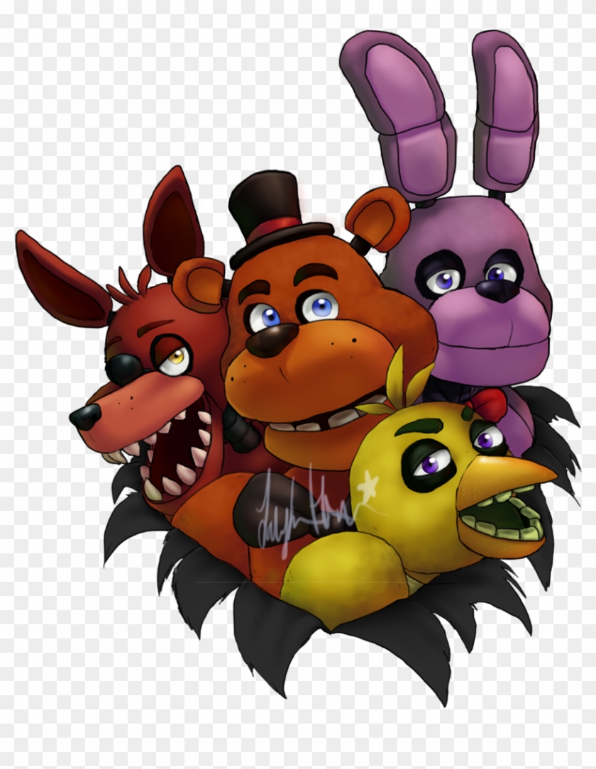 Five Nights At Freddy's By Scittykitty Five Nights - Five Nights At Freddy's Png #589299