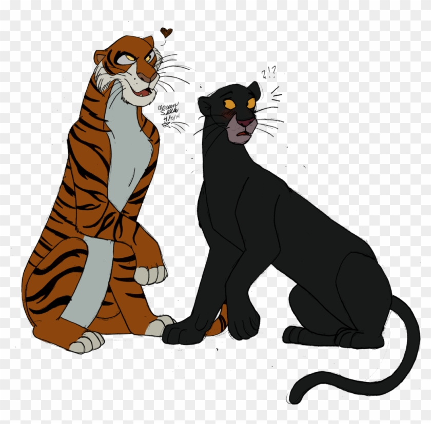 S B - Bagheera And Shere Khan #589394