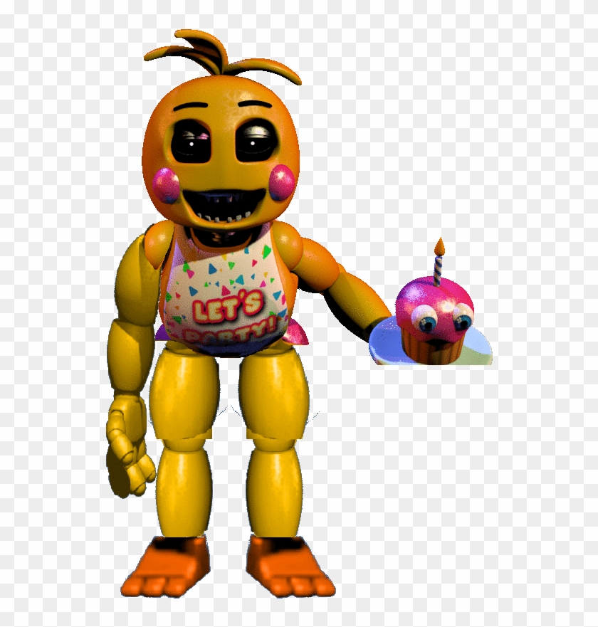 Nightmare Toy Chica - Five Nights At Freddy's 2 Toy Chica #589404