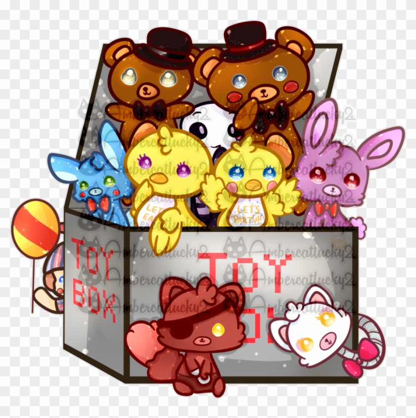 Five Nights At Freddy's 2 By Ambercatlucky2 - Five Nights At Freddy's Cute #589424